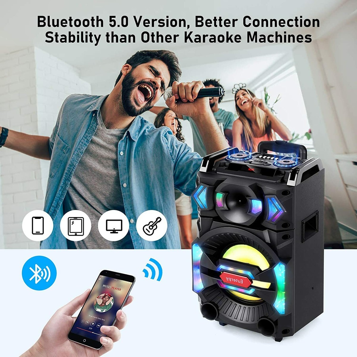 Euterpy】カラオケマシン売ります！ Karaoke Machine Euterpy Portable 
