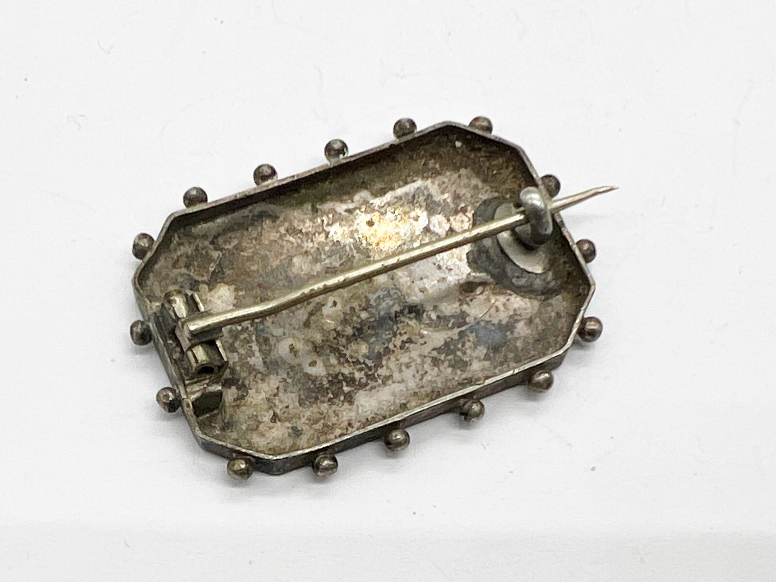 ANTIQUE VICTORIAN SOLID STERLING SILVER TWO HORSE… - image 3