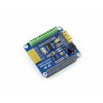 High-Precision AD/DA Expansion Module ADS125 DAC855 for Raspberry Pi Jetson Nano