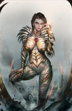 WITCHBLADE 1 KYUYONG EOM NYCC 2024 EXCLUSIVO VARIANTE VIRGEN BLANCA CASI NUEVO