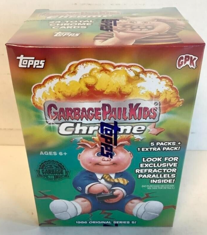 NEW 2022 Topps Garbage Pail Kids CHROME 5 Blaster Box 5th Series