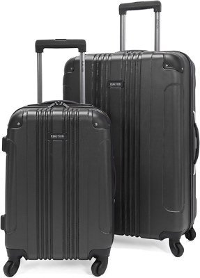 Out of Bounds 2-Piece Lightweight Hardshell Spinner Luggage Set - Charcoal