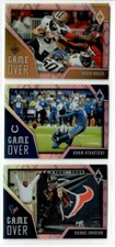 2020 Panini Phoenix Football GAME OVER Insert You Choose BREES VINATIERI ERTZ ++