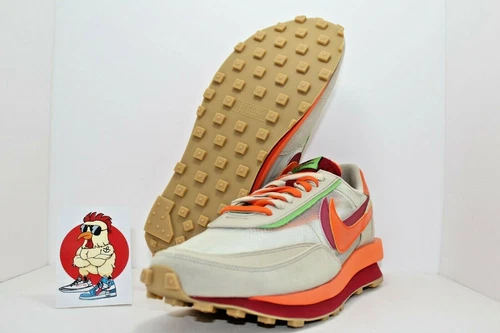Nike LD Waffle Sacai Clot "Net Orange Blaze" (DH1347-100) - Herren - DS