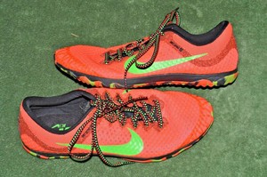 waffle sole running shoes