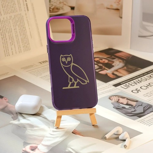 Drake OVO Owl Phone Case – Multicolor Aurora Laser Shockproof Cover for iPhone - Photo 5 sur 8