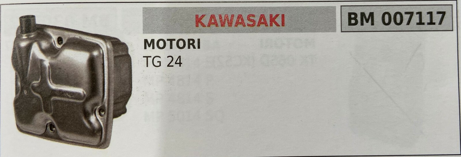 Ricambio Marmitta Kawasaki TJ53 TJ45 BM007117 | Prezzo Offerta