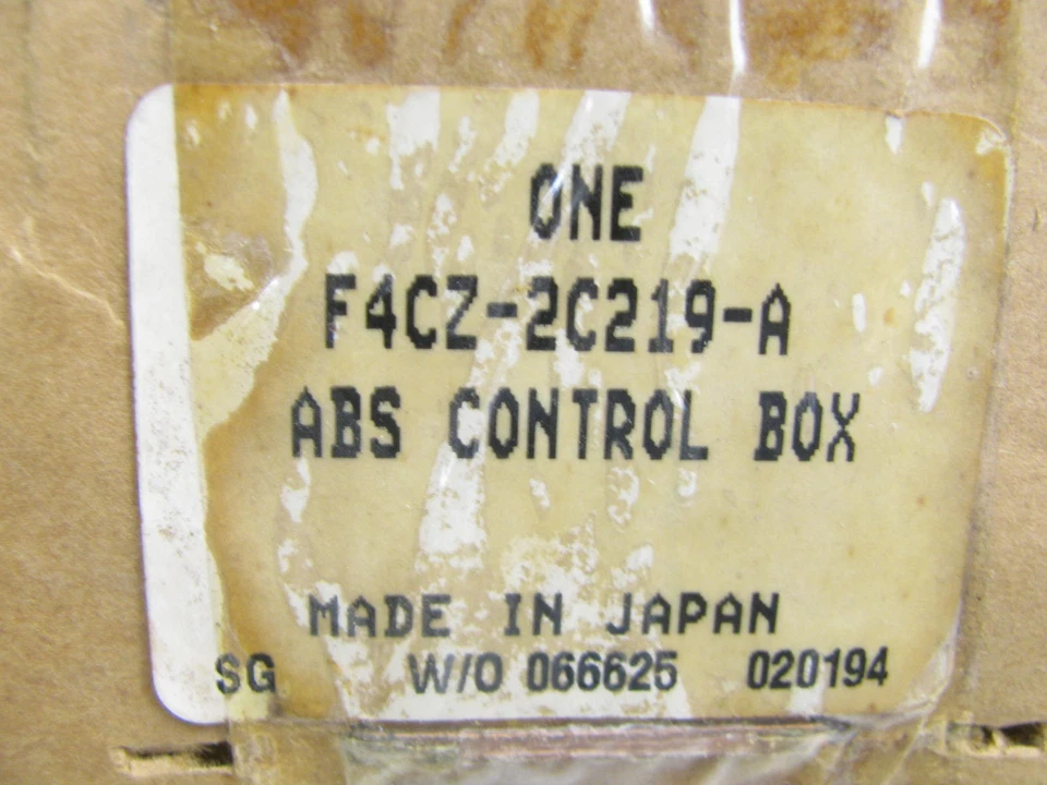 NEW - OEM Ford F4CZ-2C219-A ABS Control Module 1994-96 Escort & Mercury Tracer - Image 4 of 4