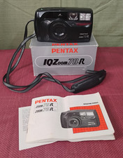 PENTAX Zoom 70-R Black 35mm AE Point  Shoot Film Camera w/ Box - Untested