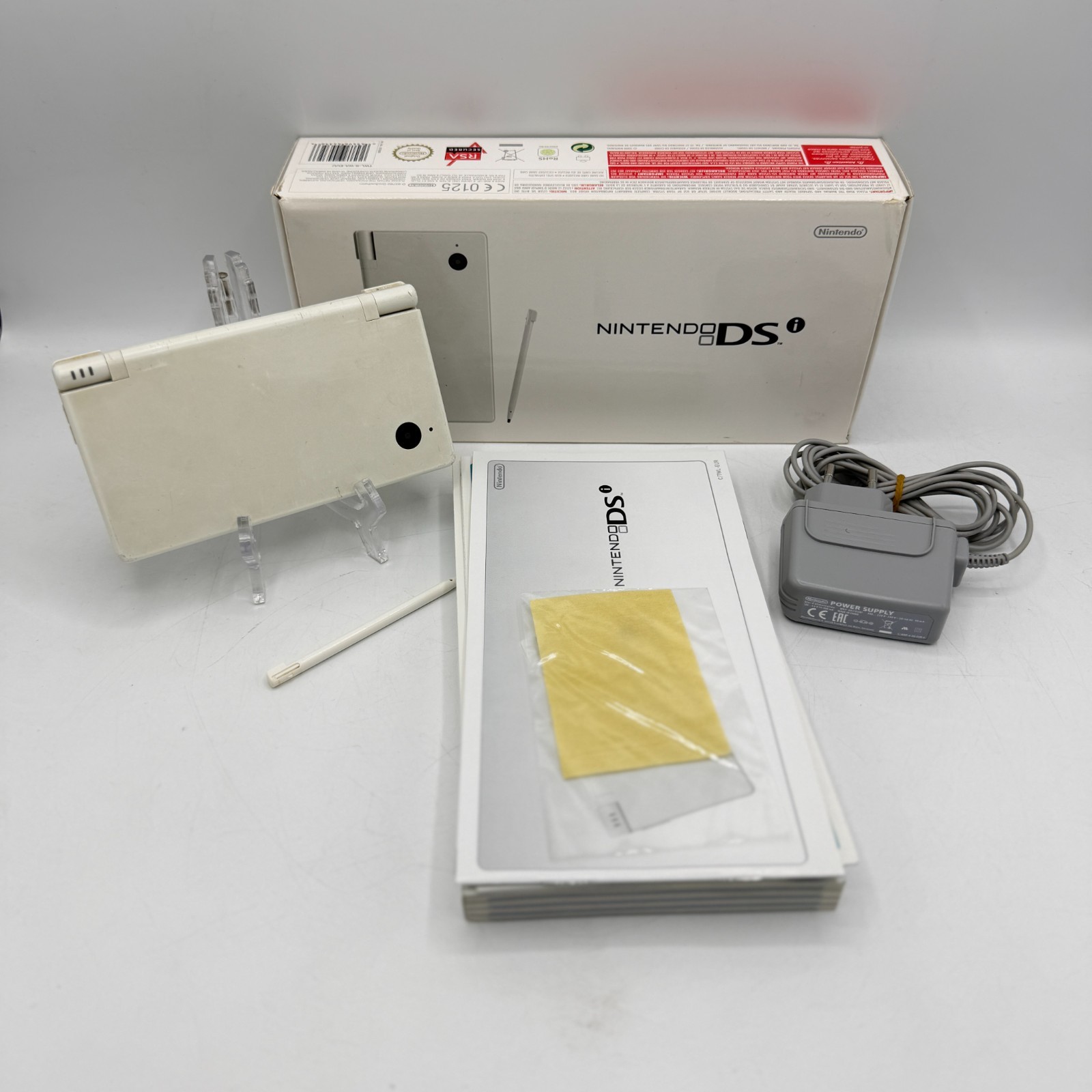 Nintendo DSi Bianco Console Portatile + Caricabatterie + Scatola
