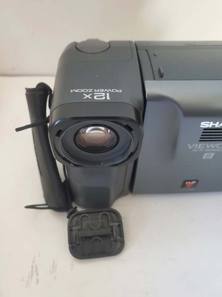 Sharp Viewcam Camcorder Hi-Fi Handheld Digital Video Model VL-E66U FOR PARTS - Image 2 of 4