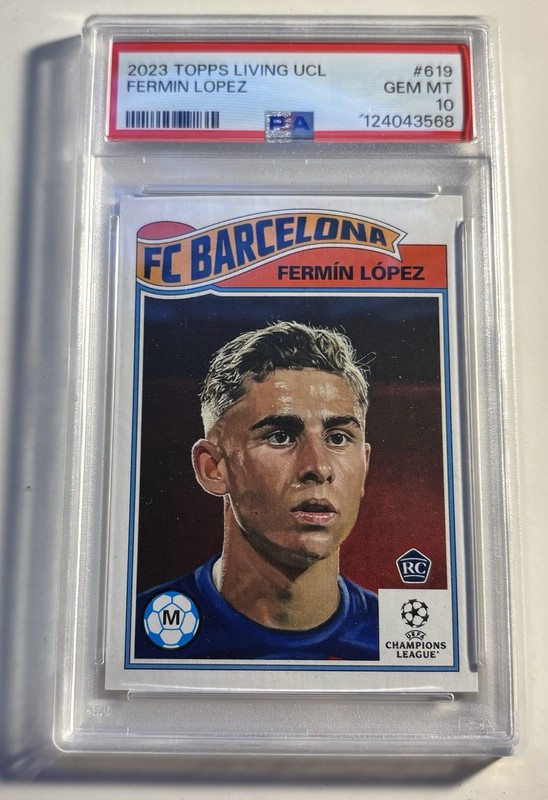 Fermin Lopez Rc Topps Living PSA 10 Pop 3