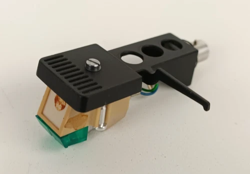 TECHNICS - SHELL+TESTINA - COMPLETA DI PUNTINA - PER GIRADISCHI - FUNZIONANTE