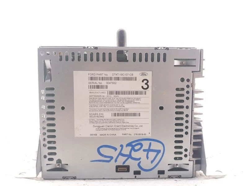 Equipo de audio receptor de radio AM-FM-CD-MP3 disco único compatible con 12-13 MKX 1524272 Foto 2 de 4