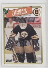 1988-89 Topps Reggie Lemelin #186 0b3