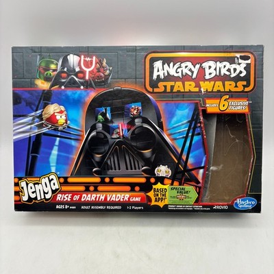 Angry Birds Star Wars Jenga Rise of Darth Vader Game INCOMPLETE Hasbro 2013