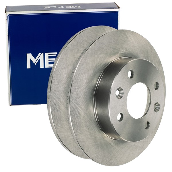 2X Meyle Bremsscheiben 238Mm Vorne Passend FÜR Renault Rapid Super Twingo-image