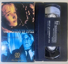 Vintage VHS The Element of Crime: Lars Von Trier Home Vision Cinema 1999 Tested