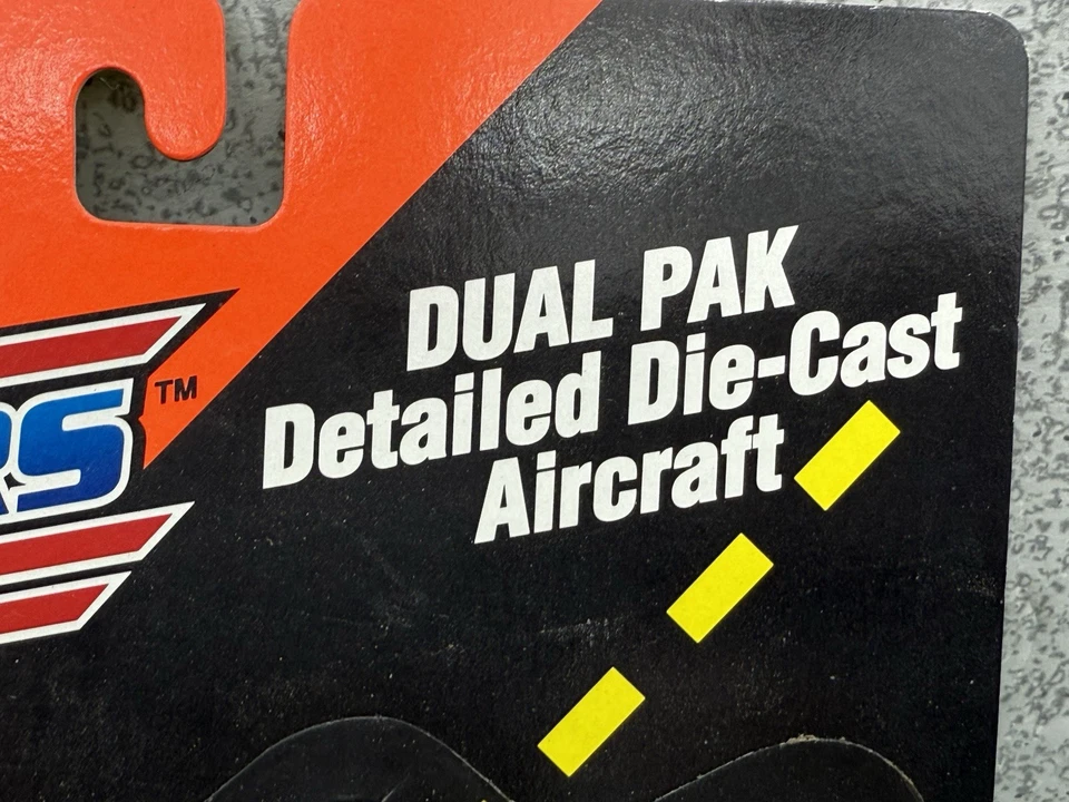 1994 TYCO Matchbox Sky Busters Dual Pak Piper Comanche & DHL Lear Jet Diecast - Image 4 of 4