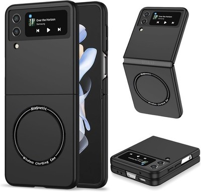 Für Samsung Galaxy Z Flip 4 Magnet Handyhülle Bumper Armor Stoßfest Case