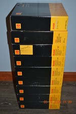 9 Kodak Transvue 140 Capacity Empty Slide Projector Carousels in Original Boxes