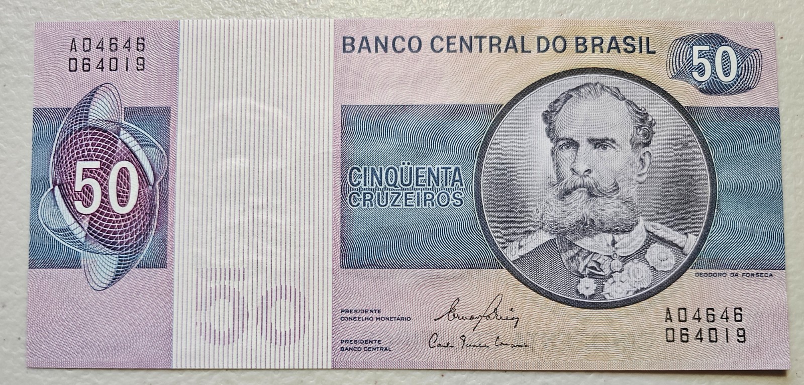 Brazil 50 Cruzeiros 1980 Unc