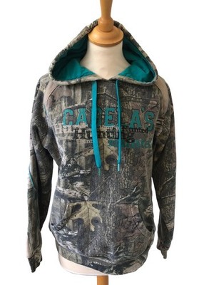 Cabela s Camouflage Hoodie Gr. Medium ideal Wandern Camping Angeln # 5