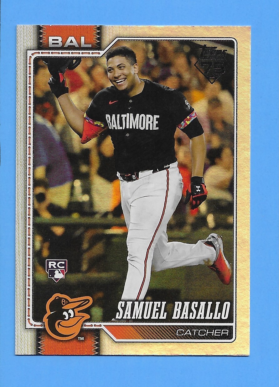 2026 Topps Series 1 SAMUEL BASALLO #104 Rookie RC Rainbow Foil Baltimore Orioles