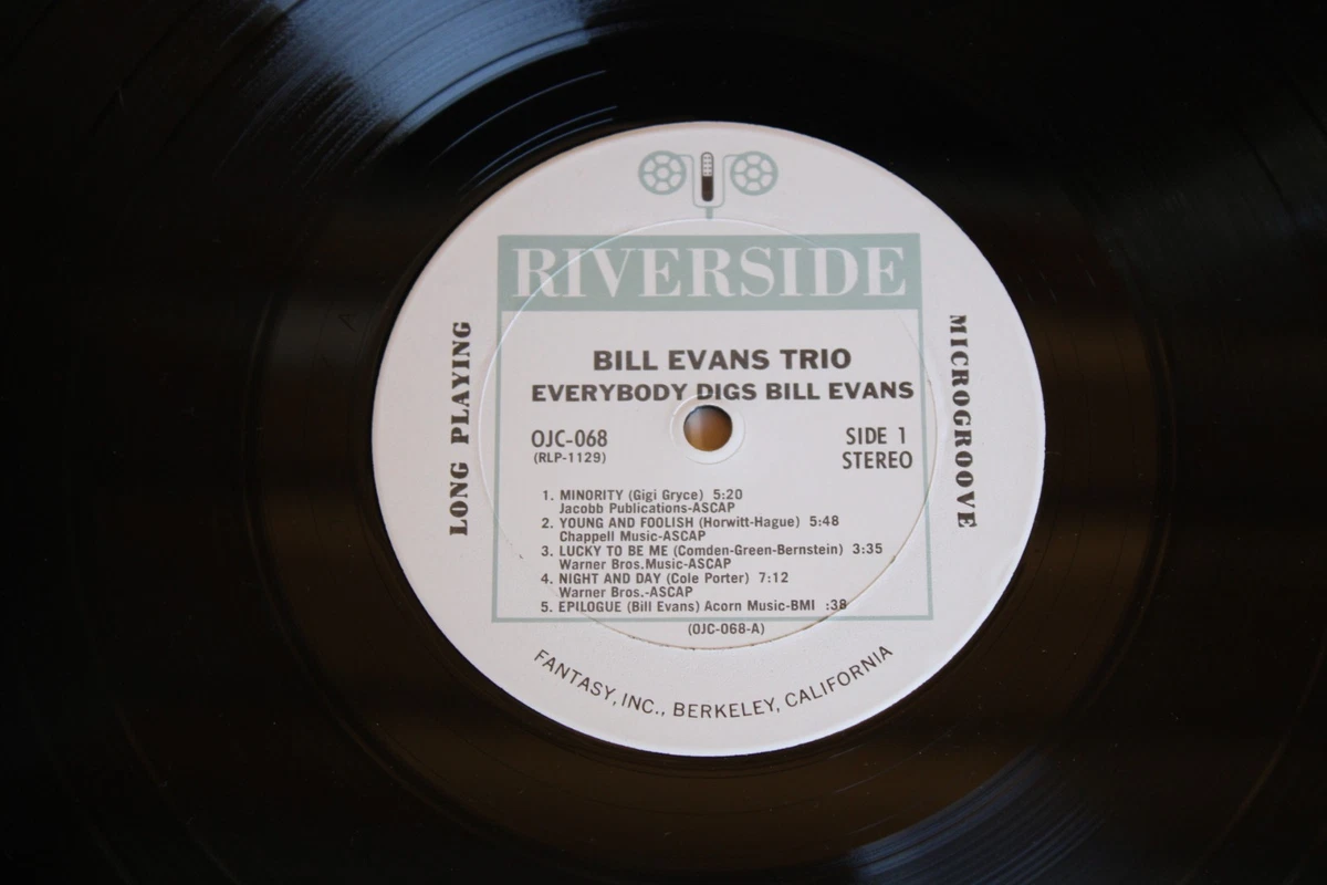 Everybody Digs Bill Evans Riverside 1129 1983 RE Sam Jones Philly Joe Post Bop