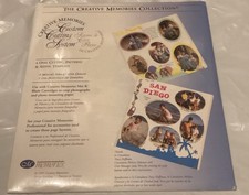 Creative Memories Custom Cutting System 4 Oval Patterns Sizing Template 57