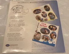 Creative Memories Custom Cutting System 4 Oval Patterns & Sizing Template (#57)