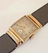Vintage 1950s Gruen Hand Wind Men s Watch