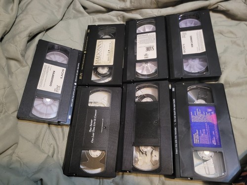 Pop Rock 80s VHS Lot Sade Tina Turner Madonna Kim Carnes - Picture 3 of 4