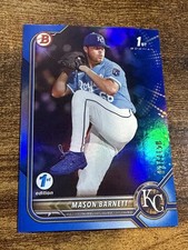 MASON BARNETT 2022 Bowman Draft #BD-172 1st Edition Blue Foil /150