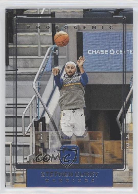 2021-22 Panini Photogenic Pregame Stephen Curry #2 0tn2