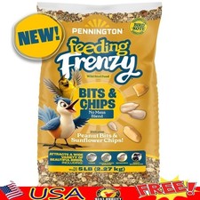 Feeding Frenzy Bits No Mess Wild Bird Food 5lb Attracts Songbirds Nutrient Rich