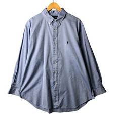 Used Ralph Lauren CLASSIC FIT long-sleeve button-down shirt men's size XL a...