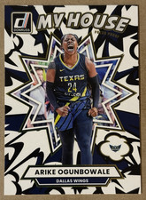 Arike Ogunbowale Press Proof 2025 Panini Donruss WNBA My House #2 Dallas Wings