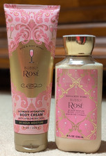 BRAND NEW Bath and Body Works Bubbly Rose Body Cream and Body Lotion