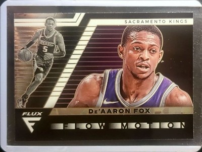 De'Aaron Fox - 2020-21 Panini Flux Basketball - Flow Motion #9