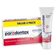 Teeth Whitening Toothpaste for Bleeding Gums, 3.4 Oz, 2 Pack, Unflavored, for