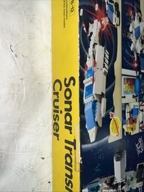 LEGO Space: Sonar Transmitting Cruiser (6783) Used-Complete Instructions, Box