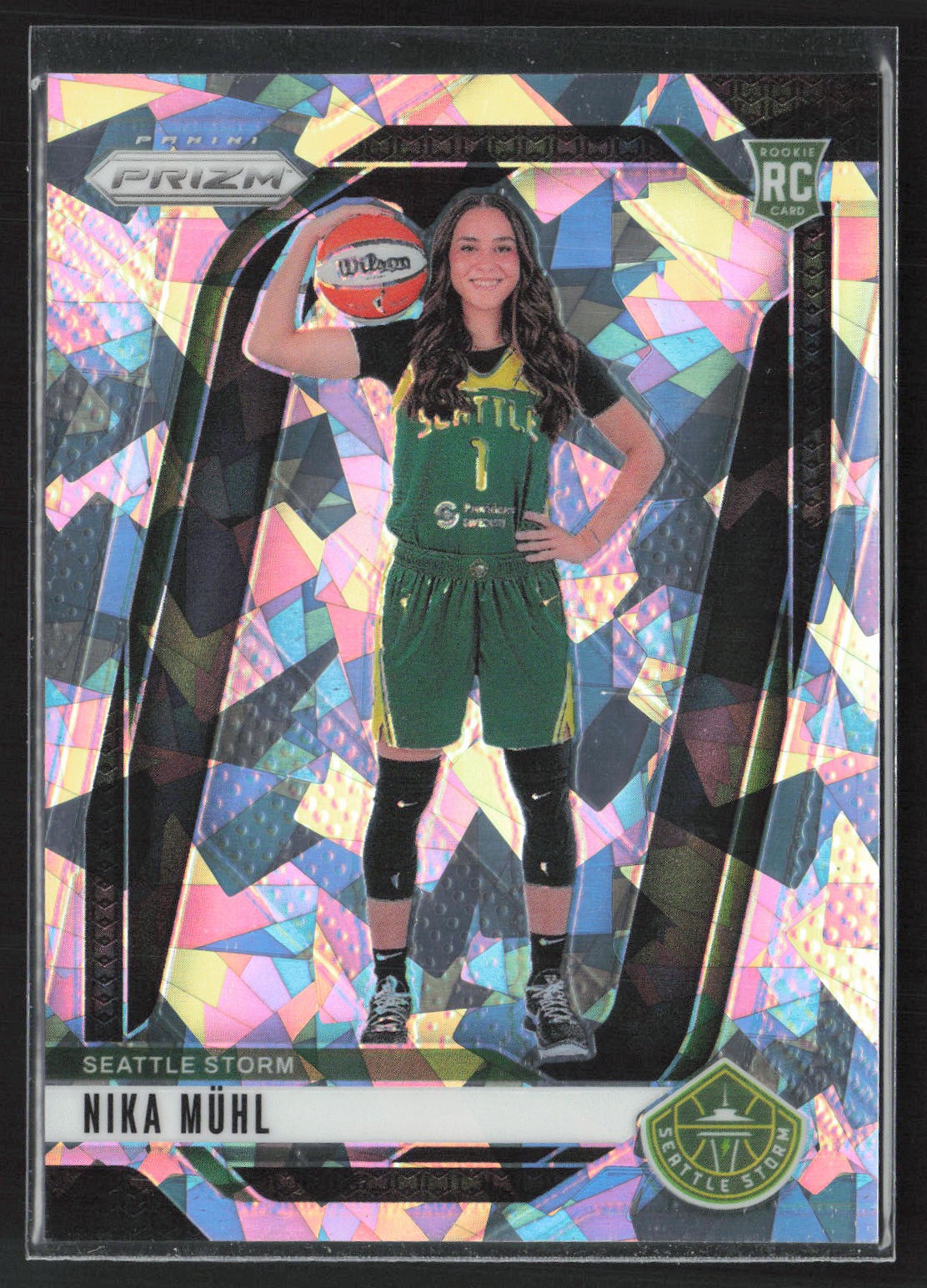 2024 Panini Prizm WNBA #146 NIKA MUHL SILVER ICE