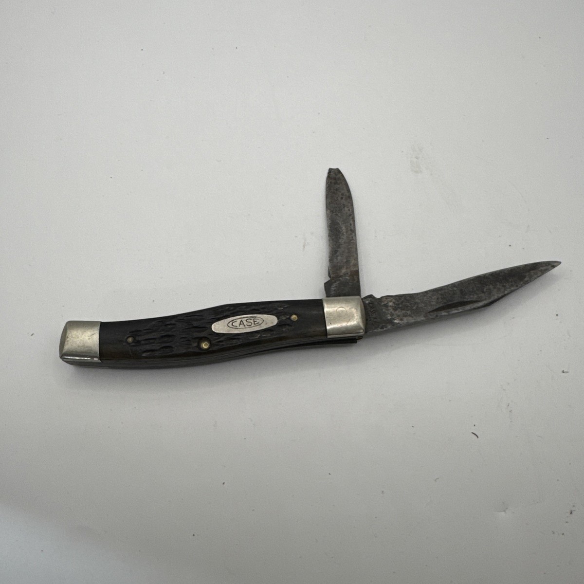 CASE XX 1980s USA MODEL 62032 MEDIUM TEXAS JACK 2 BLADE POCKET