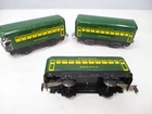 Marx 558 Pullmans, Observation Green 4W for Seaboard Set O gauge X7984