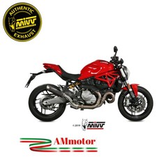 Mivv Ducati Monster 821 2020 Terminale Di Scarico Moto Marmitta Gp Pro Nero