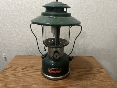 #ad Vintage Coleman Big Hat Double Mantle Lantern Model 228F $49.99