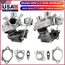 Left+Right Billet Turbo For 2011-2012 Ford F-150 EcoBoost 3.5L 179204 179205