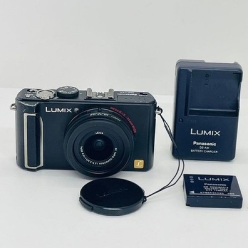 Panasonic LUMIX DMC-LX3 10.1MP Digital Camera - Black for sale