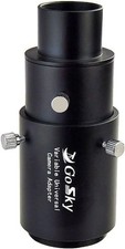 New Telescope Camera Adapter for Prime Focus Eyepiece Projection 1.25" Variable